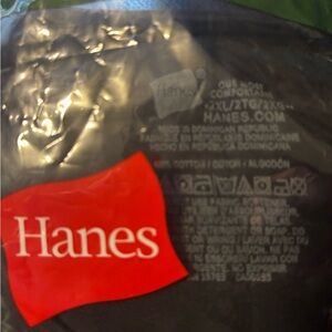 Hanes Black T-Shirt